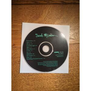 Fumbling Towards Ecstasy, Sarah McLachlan, ARISTA USA 1993 CD Disc Only